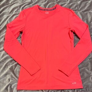 C9 by Champion Neon Pink Power Core Long Sleeve Shirt